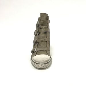 Ash Thelma Perkish Leather Wedge Shoes NIB